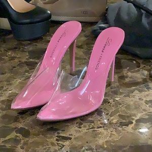 Pink heels